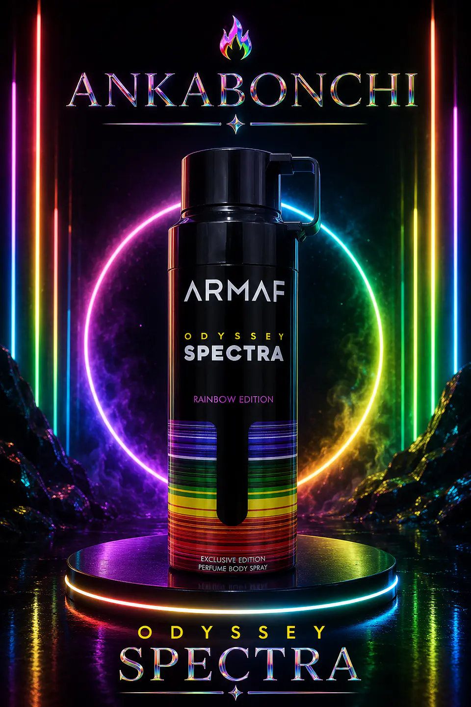 Odyssey Spectra Armaf 200ml Spray (hombre)  1