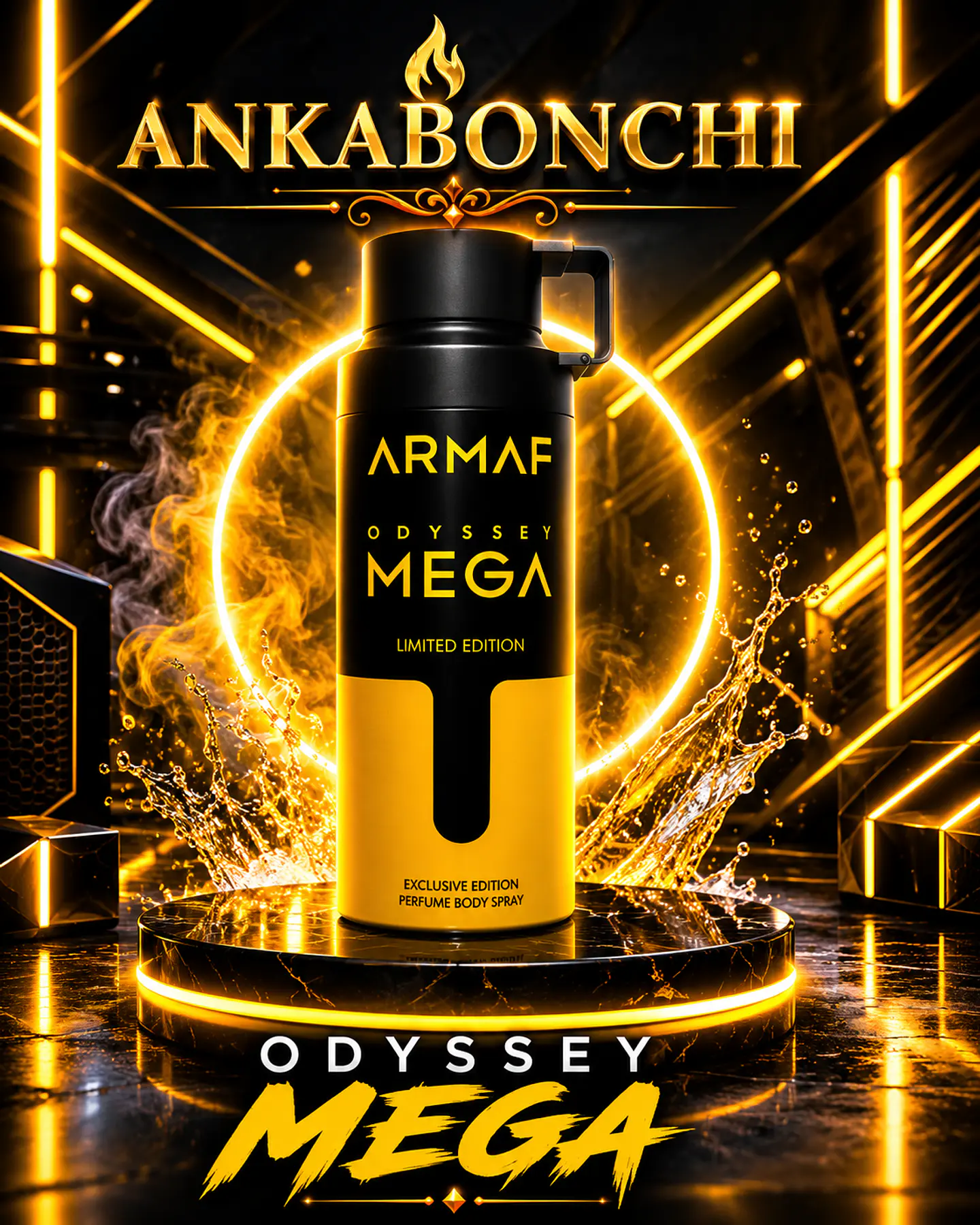 Odyssey Mega Armaf 200ml Spray (hombre)  1