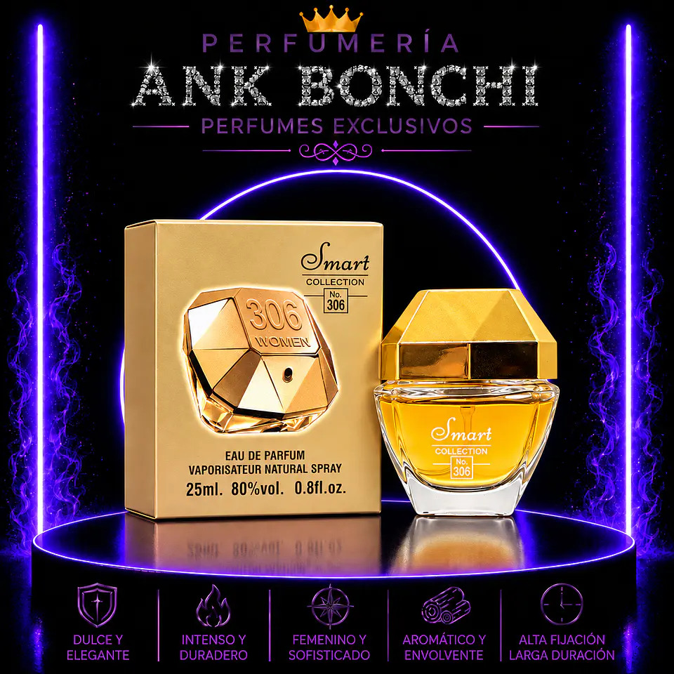 Smart 306 - Lady Million EDP 25ml Mujer 1
