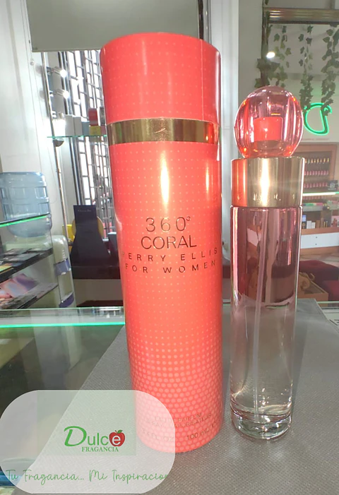 360 Coral women Perry Ellis 100 Ml Eau de Parfum 