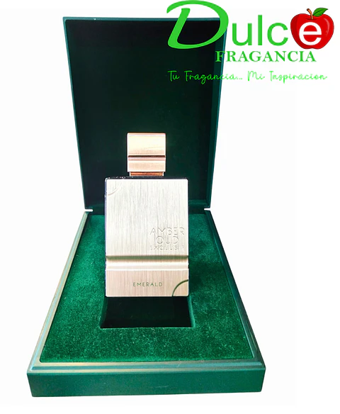 Amber oud exclusif emerald Al haramain 60 Ml Eau de Parfum 