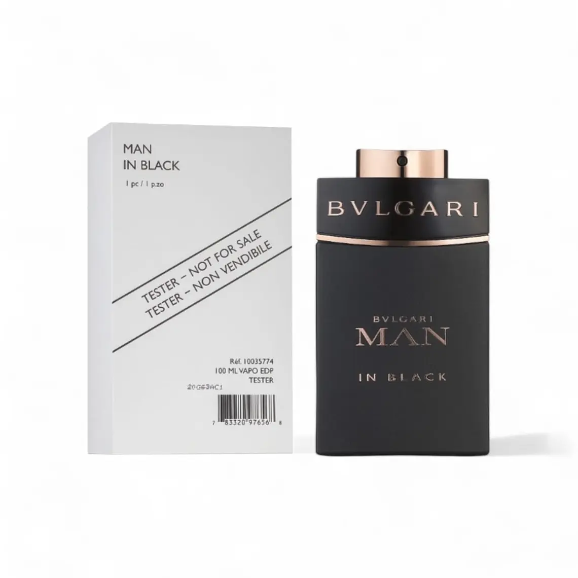 Bvlgari man in black tester edp 100 ml  1
