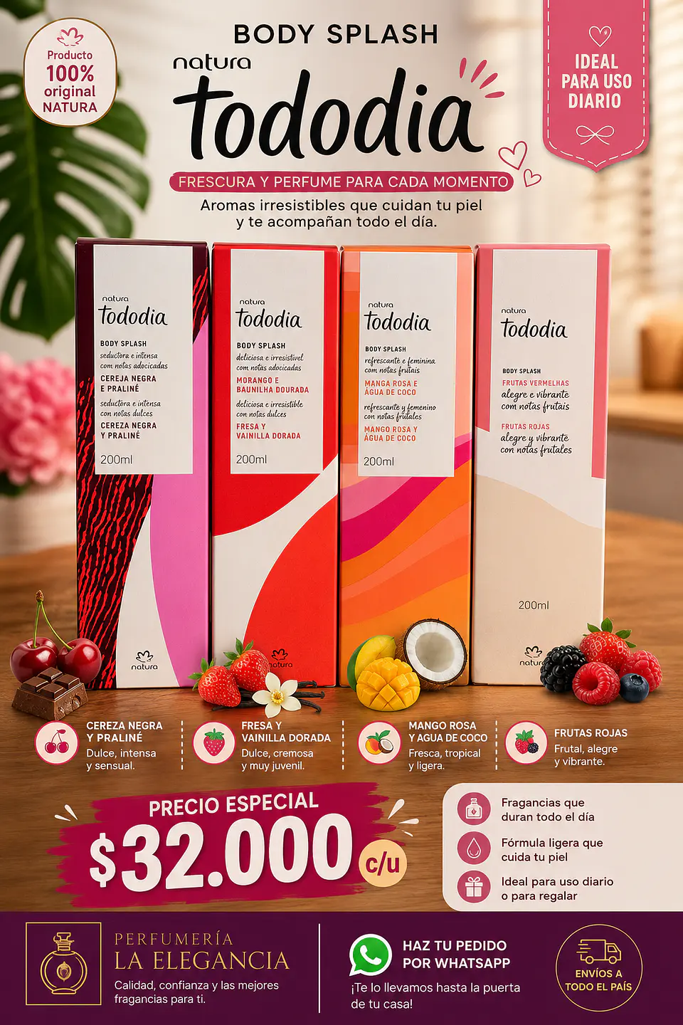 body splash natura 200ml 1