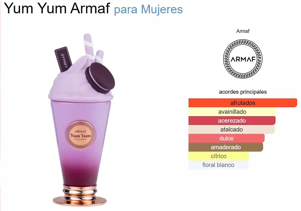 Armaf Yum Yum Edp 100ml Mujer 6
