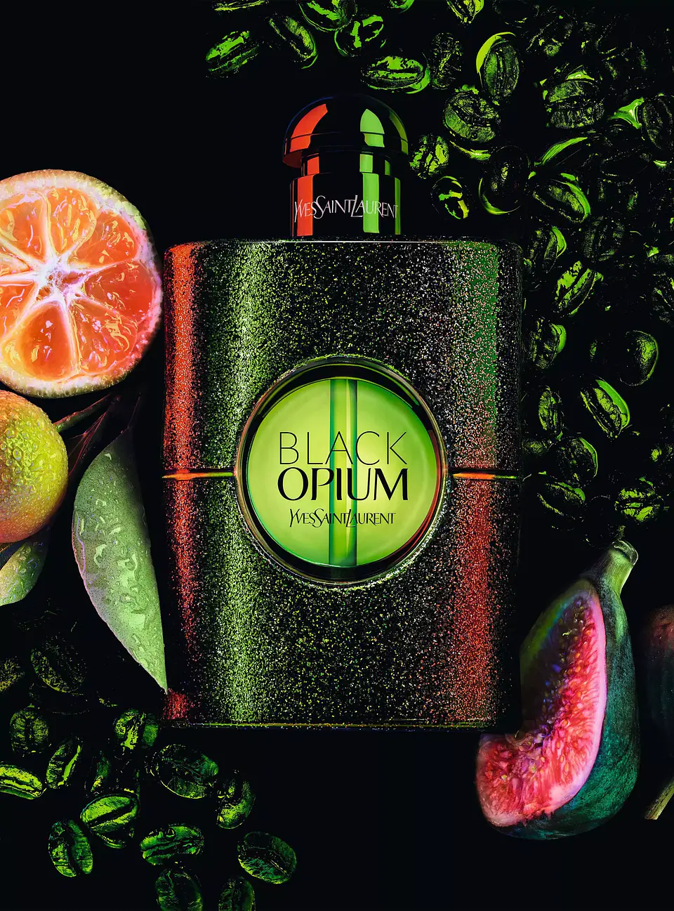 Yves Saint Laurent Black Opium Edp Illicit Green 75 ml Mujer  3