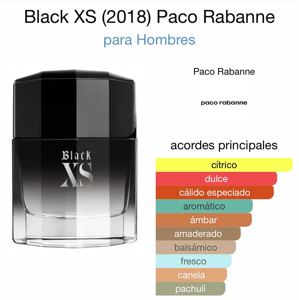 Paco Rabanne Black Xs 100ml Hombre 3
