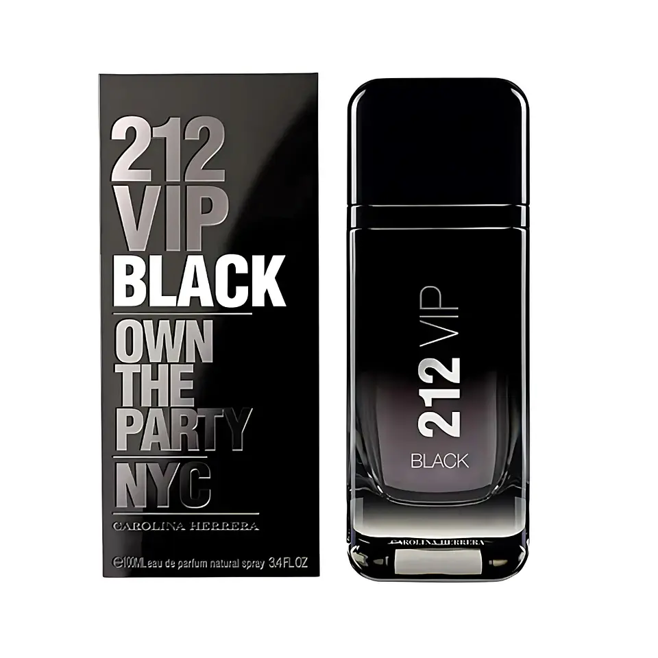 Carolina Herrera 212 Vip Black 100ml Hombre 1