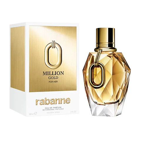 Paco Rabanne Million Gold for Her EDP 90 ml Recargable Mujer