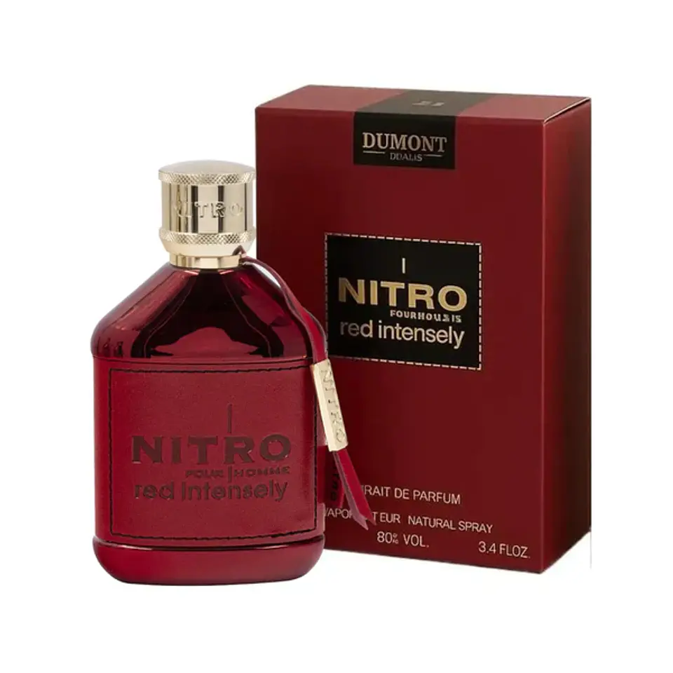 Dumont Nitro Pour Homme Red Intensely Extrait de Parfum 100 ml 1