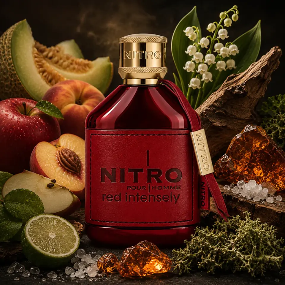 Dumont Nitro Pour Homme Red Intensely Extrait de Parfum 100 ml 3