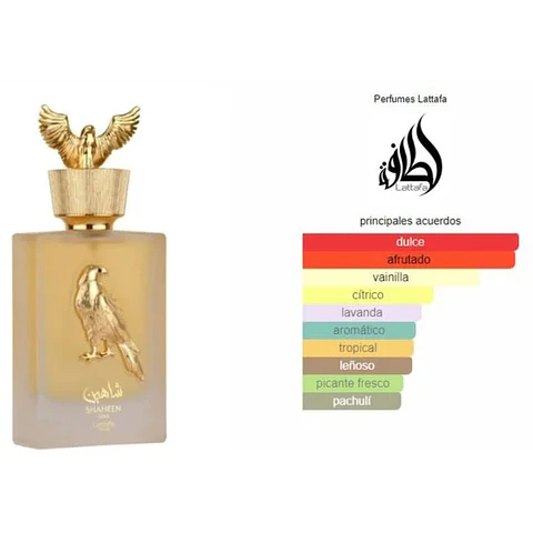 Lattafa Shaheen Gold edp 100ml Hombre