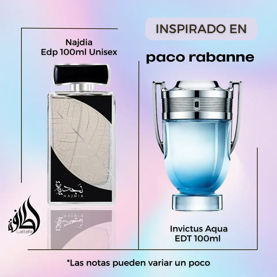 Lattafa Najdia Edp 100ml Hombre 4