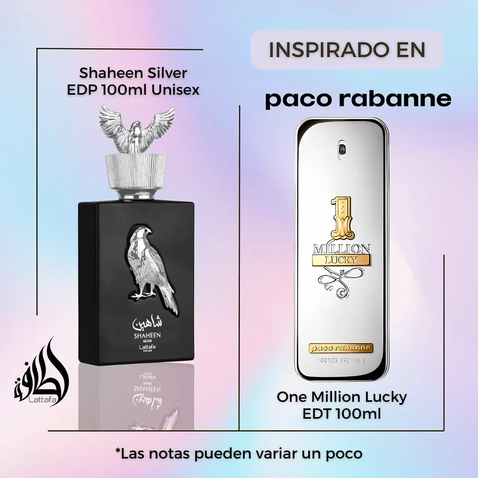 Lattafa Shaheen Silver Edp 100ml Hombre 4