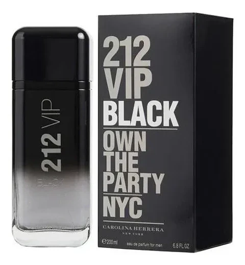 Carolina Herrera 212 Vip Black 200ml Hombre