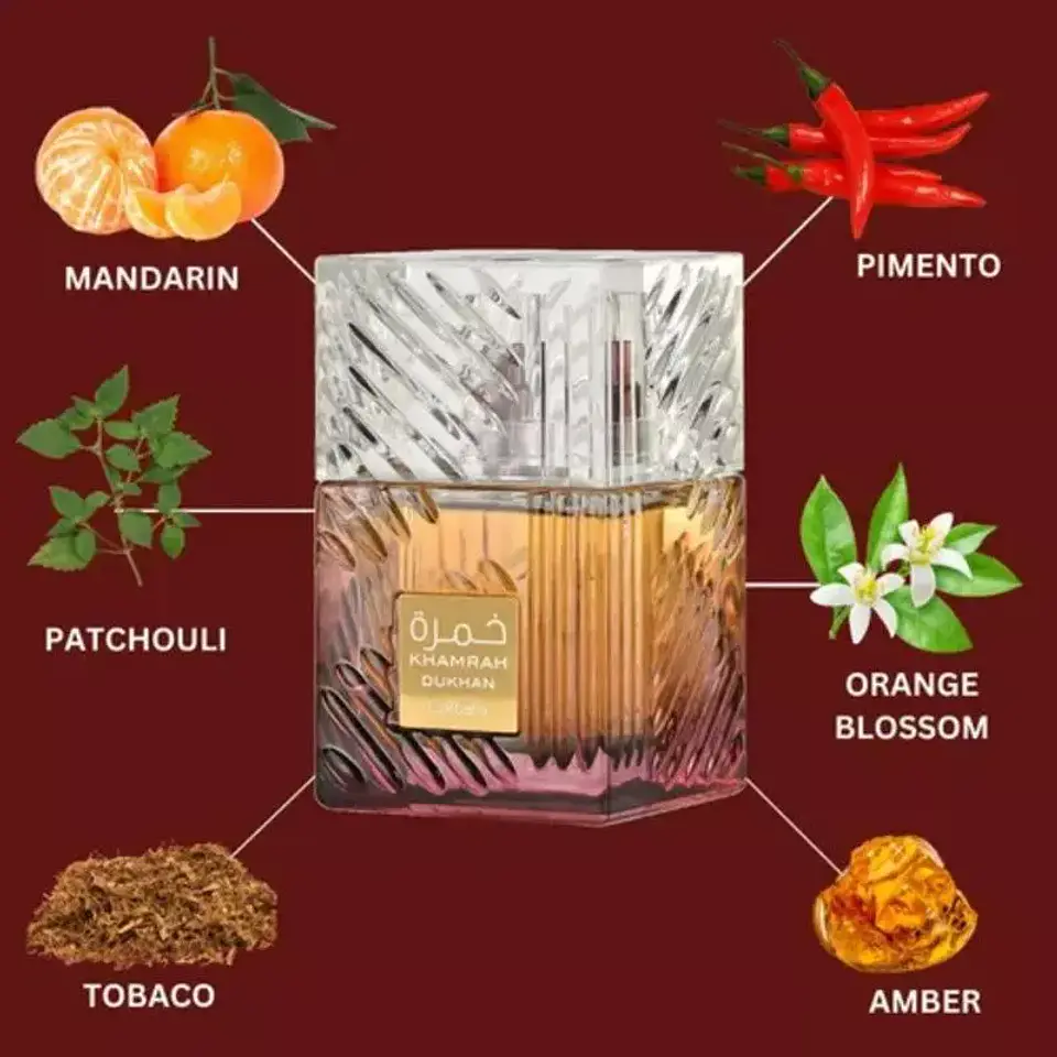 Lattafa Khamrah Dukhan Edp 100ml Hombre 3