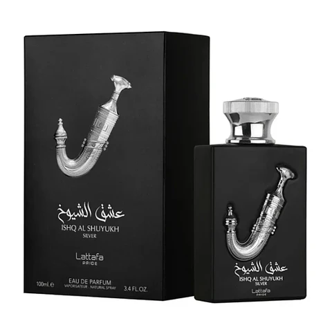 Lattafa Ishq Al Shuyukh Silver Edp 100ml Hombre