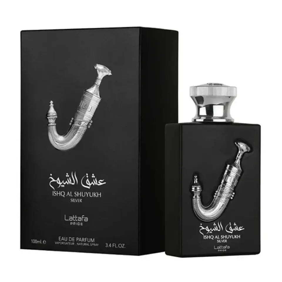 Lattafa Ishq Al Shuyukh Silver Edp 100ml Hombre 1