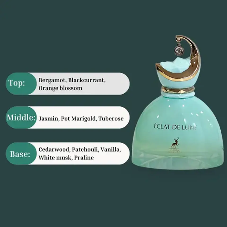 Maison Alhambra Eclat de Lune Eau De Extrait 100ml Mujer 4