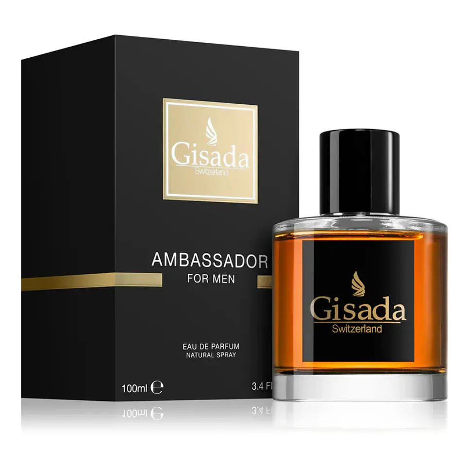 Gisada Switzerland Ambassador Black For Men EDP 100ml 1