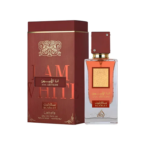 Lattafa Ana Abiyedh Scarlet 60ml Mujer