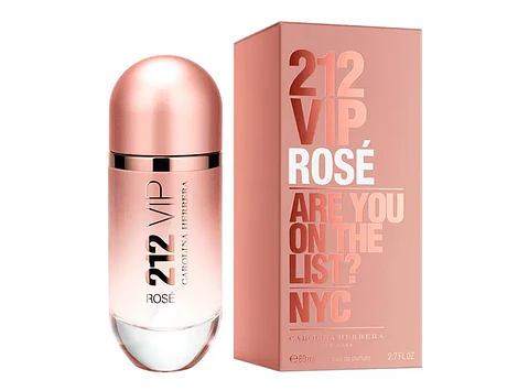 Carolina Herrera 212 Vip Rose 80ml Mujer
