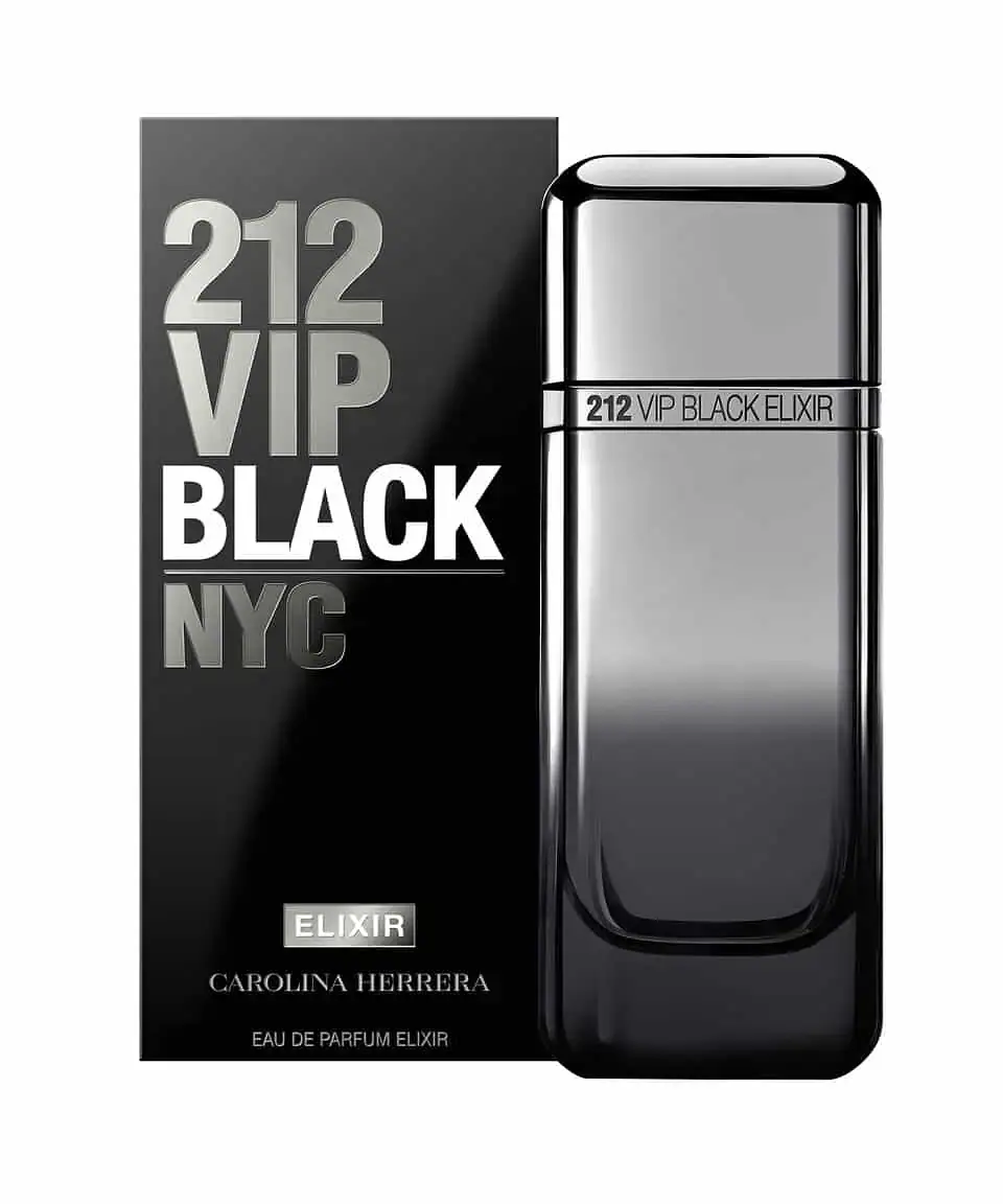 Carolina Herrera 212 Vip Black Elixir Hombre 1