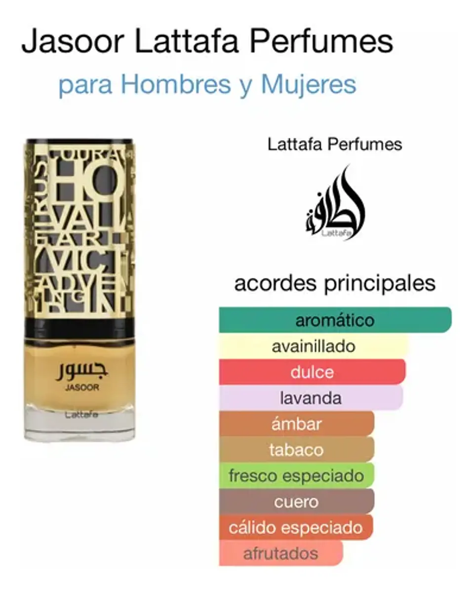 Lattafa Jasoor Edp 100ml Hombre 3