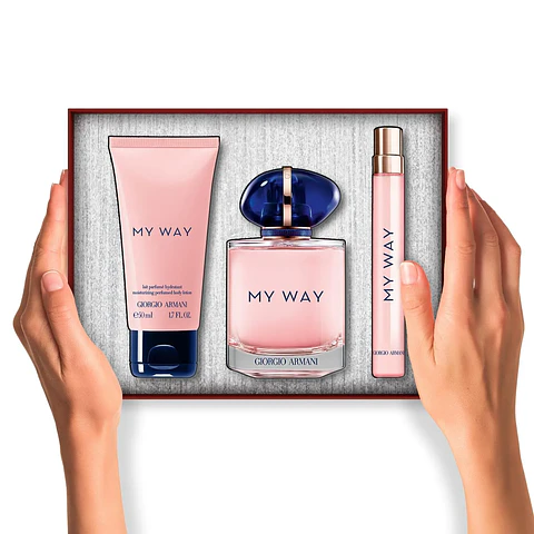 Giorgio Armani Set My Way Edp 90ml+50ml+10ml