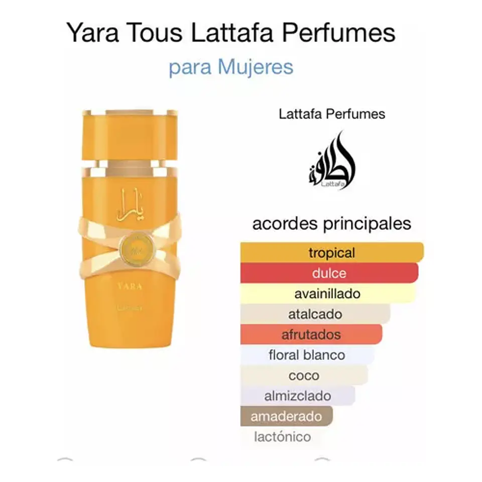 Lattafa Yara Tous 100ml Mujer 3