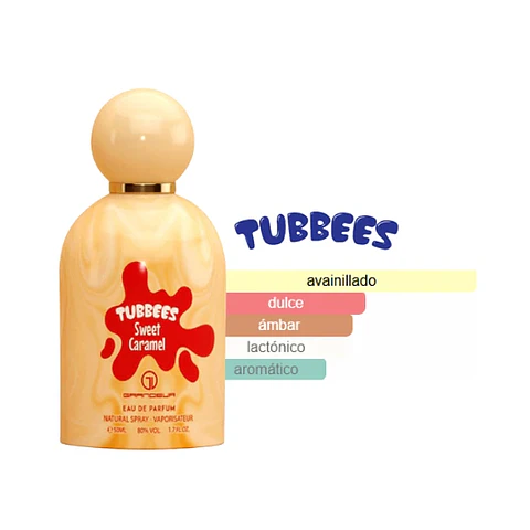 Grandeur Tubbees Sweet Caramel 50ml Mujer
