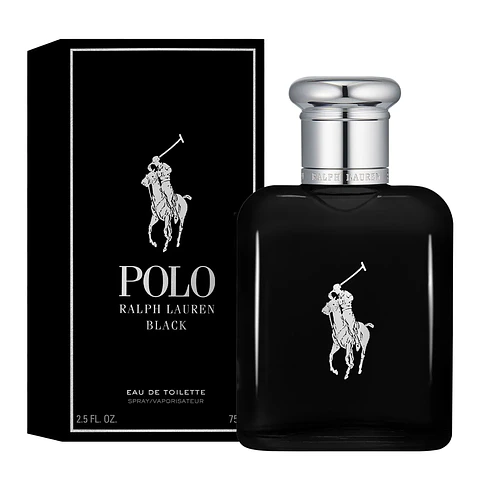 Ralph Lauren Polo Black Edt 75Ml Hombre  