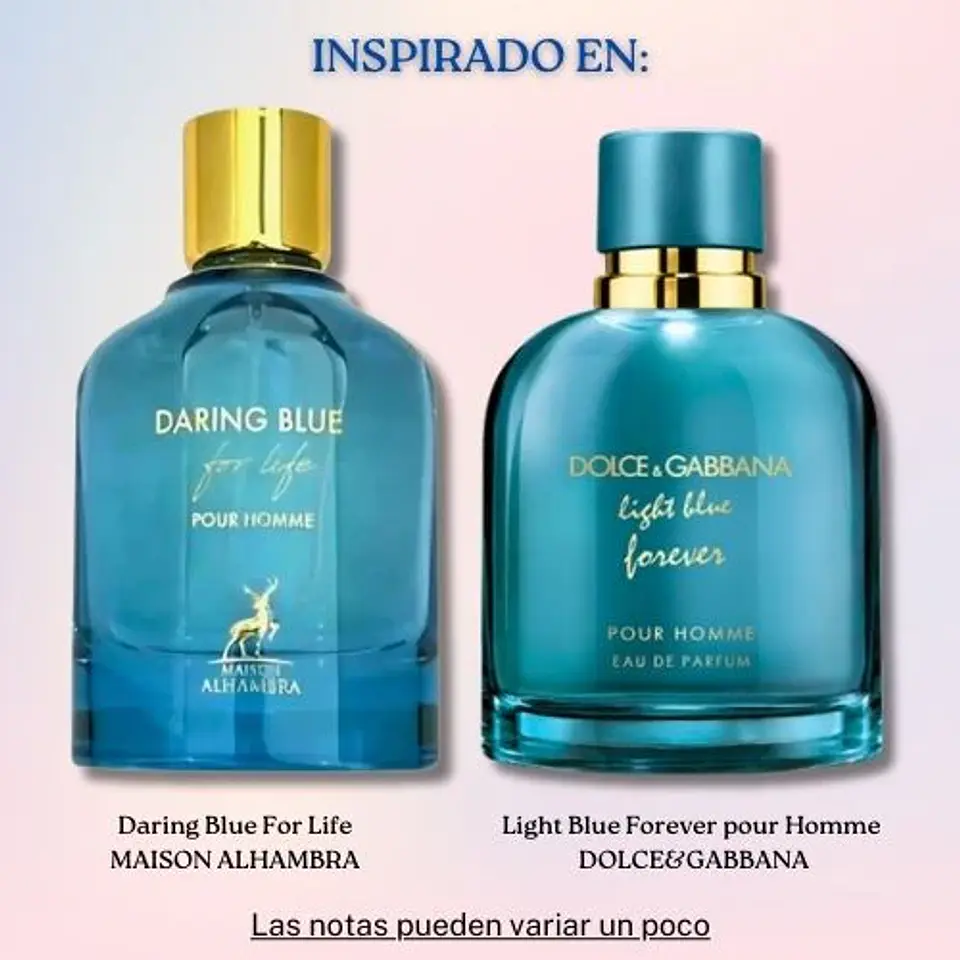 Maison Alhambra Daring Blue For Life Pour Homme Edp 100Ml Hombre 4