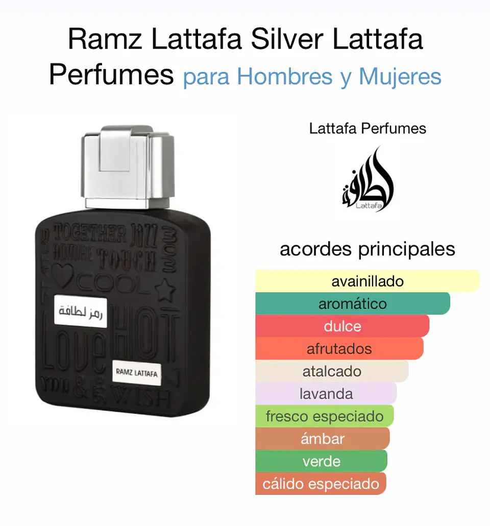 Lattafa Ramz Silver 100 Ml Hombre 3