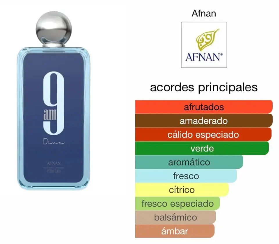 Afnan 9Am Dive 100Ml Hombre 4