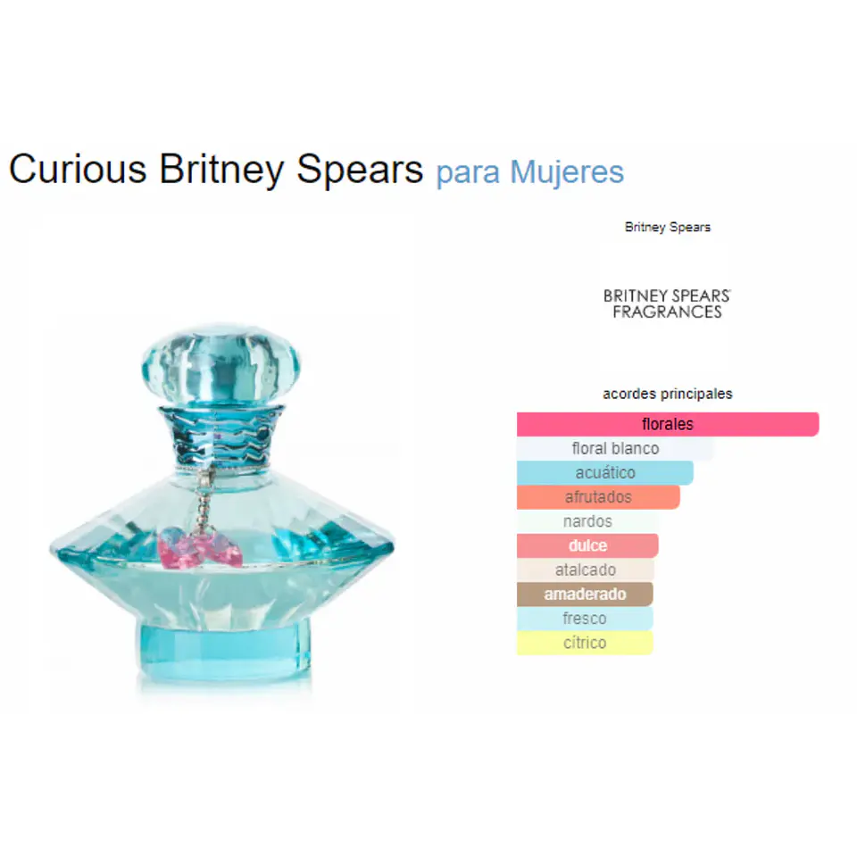 Britney Spears Curious 100Ml Mujer 3
