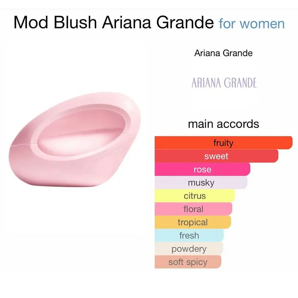 Ariana Grande Mood Blush Edp 100ml Mujer 3
