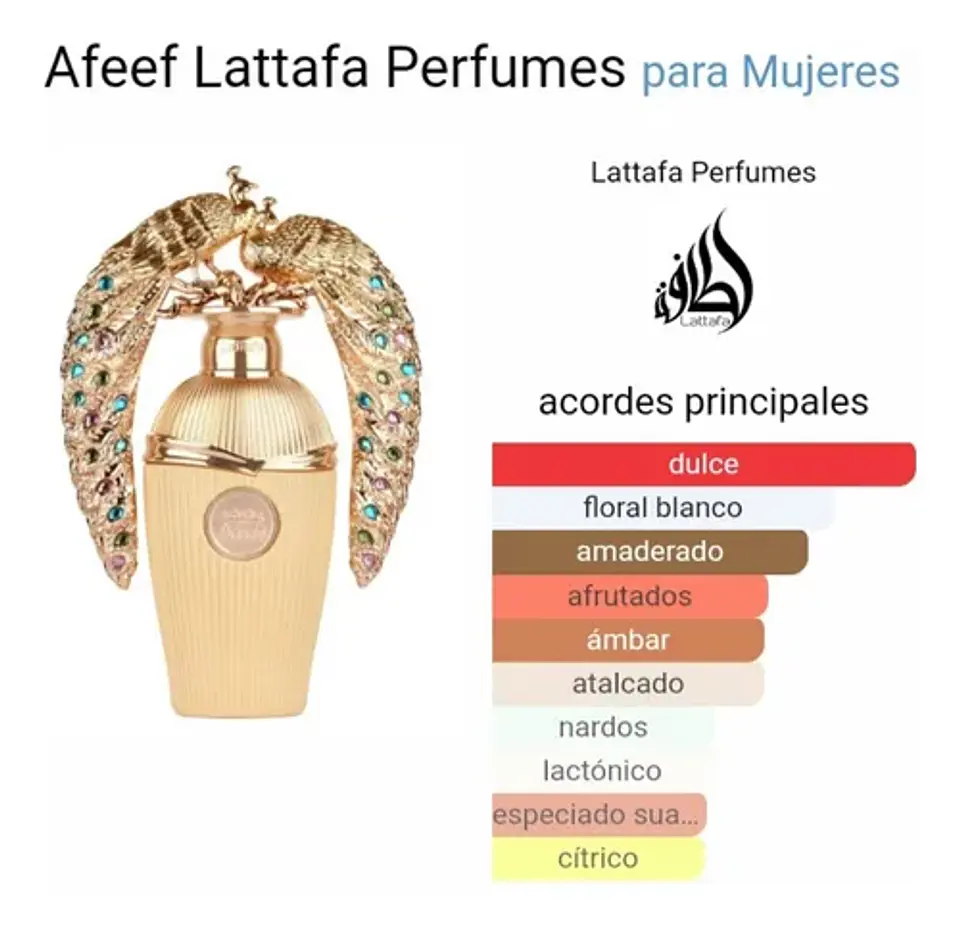 Lattafa Afeef 100ml Mujer 3