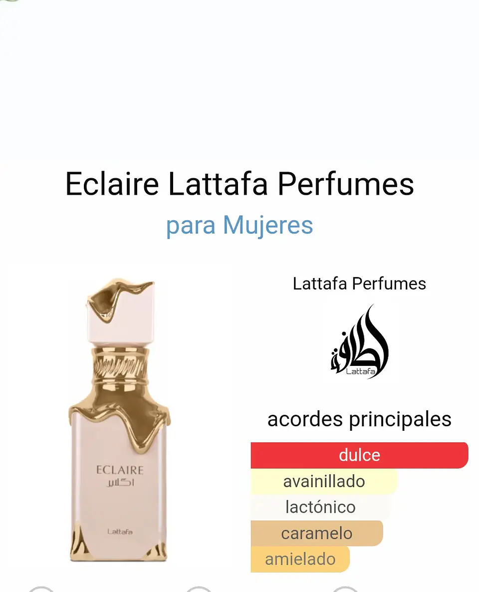 Lattafa Eclaire 100ml mujer 3