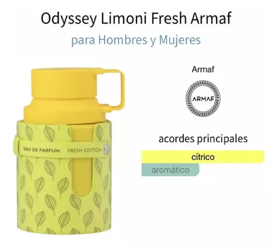 Armaf Odyssey Limoni 100ml Hombre 3