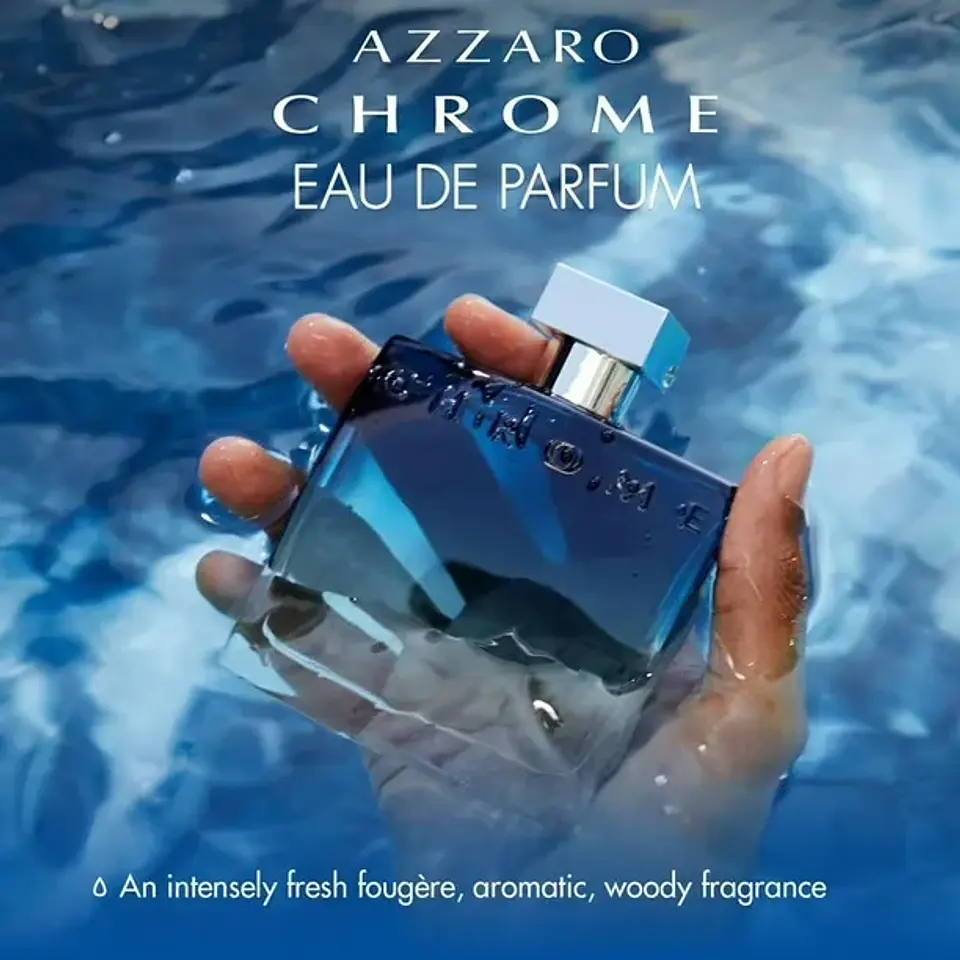 Azzaro Chrome Parfum 100ml Hombre 3