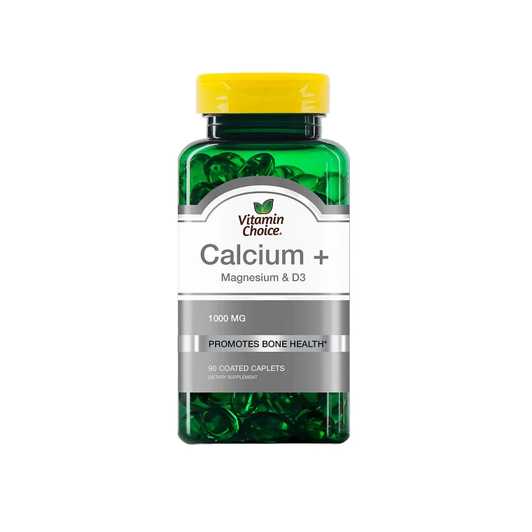 VITAMIN CHOICE CA.+MAG+D3 COM. 1000 MG. 90 1