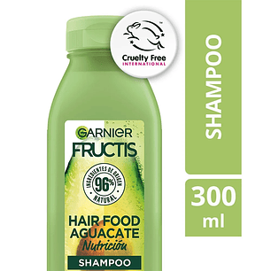 Garnier Hair Food Shampoo Aguacate Nutrición Cabello Seco 300 mL