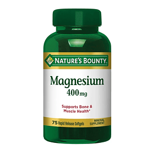NATURE´S BOUNTY Magnesium 400 mg 75 Cápsulas