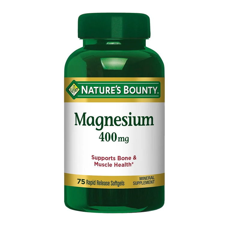 NATURE´S BOUNTY Magnesium 400 mg 75 Cápsulas 1