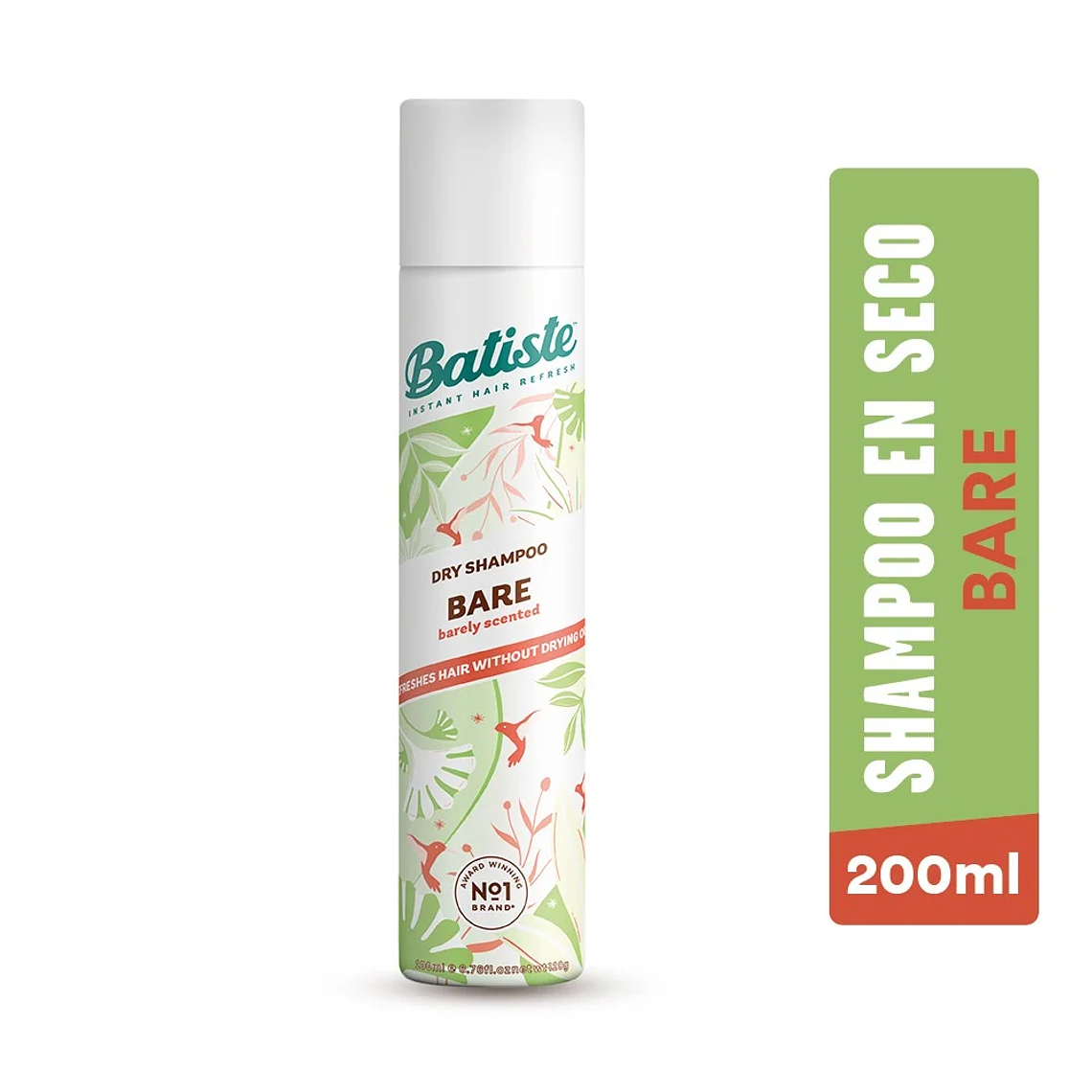 BATISTE SHAMPOO SECO BARE 200ML 1
