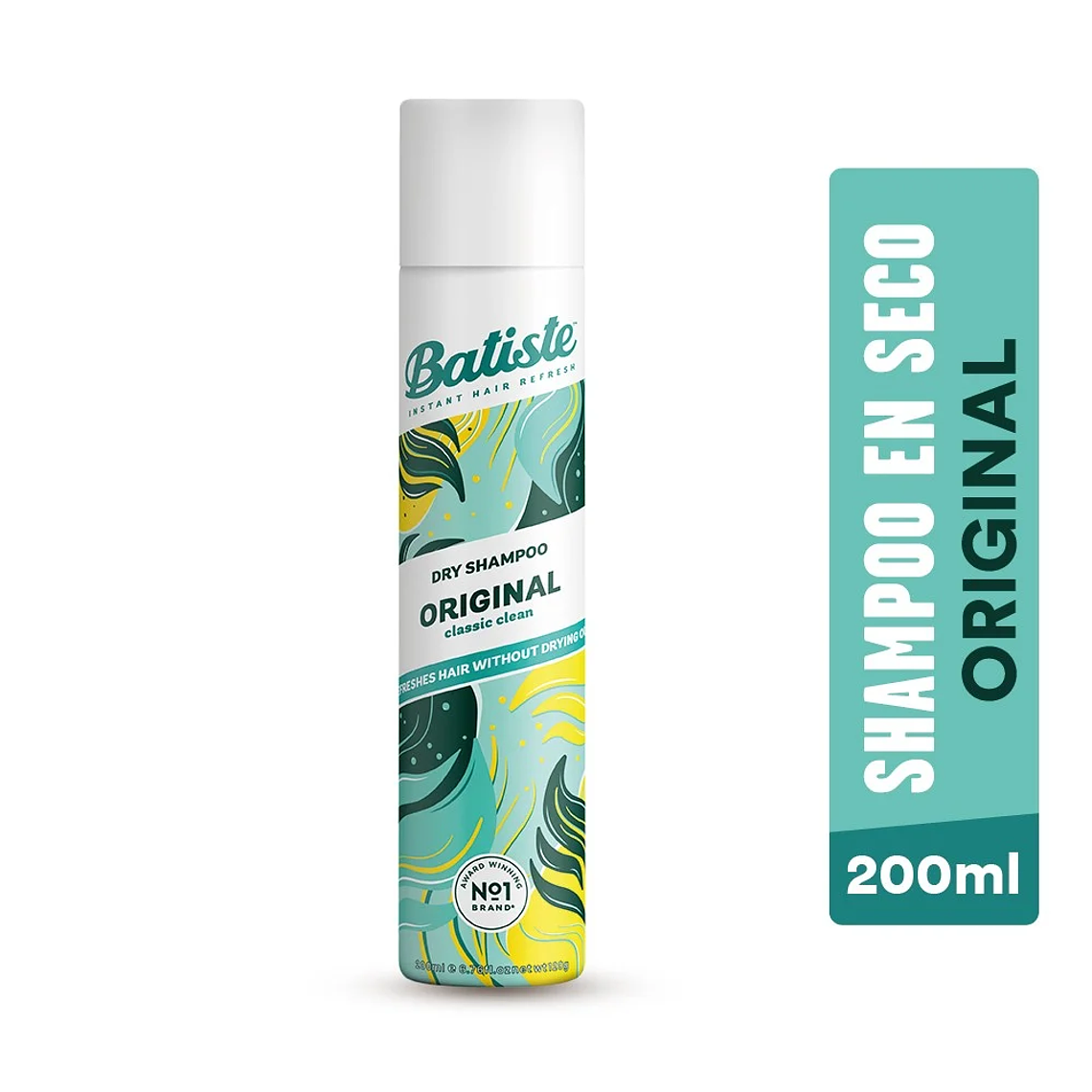 BATISTE SHAMPOO SECO ORIGINAL 200ML 1