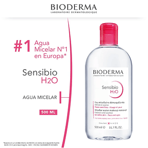 SENSIBIO H2O AGUA MICELAR 500ML