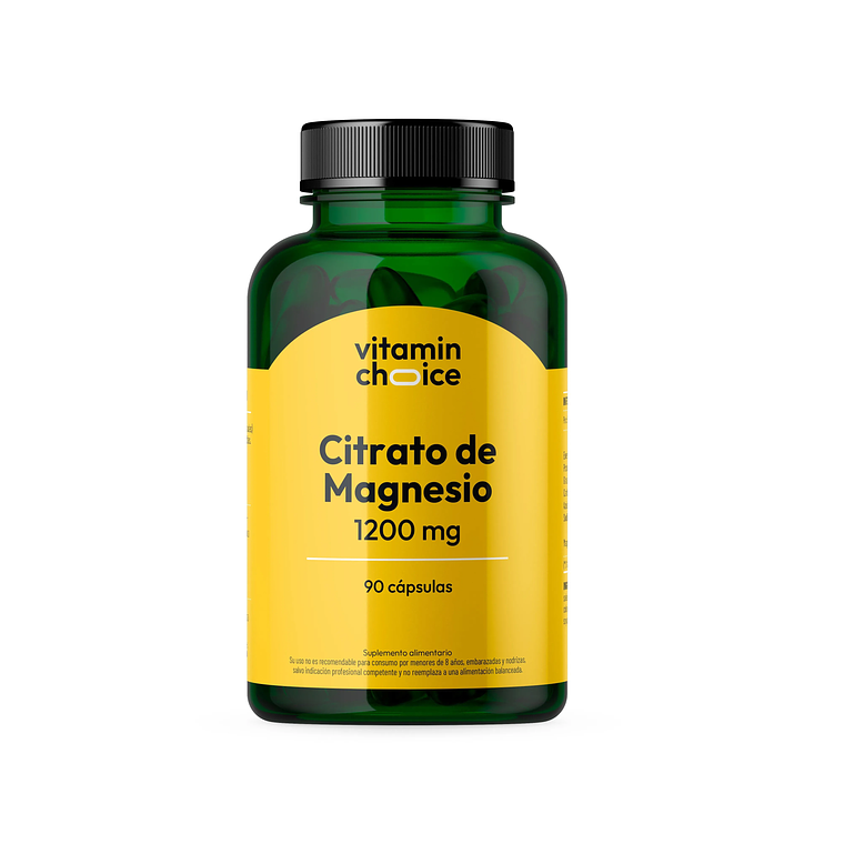 VITAMIN CHOICE CITRATO DE MAGNESIO 1.200 MG 90 CAP. 1