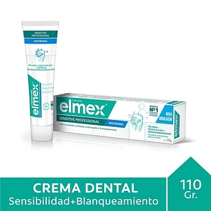 ELMEX Pasta Dental Sensitive Professional Blanqueadora 110g