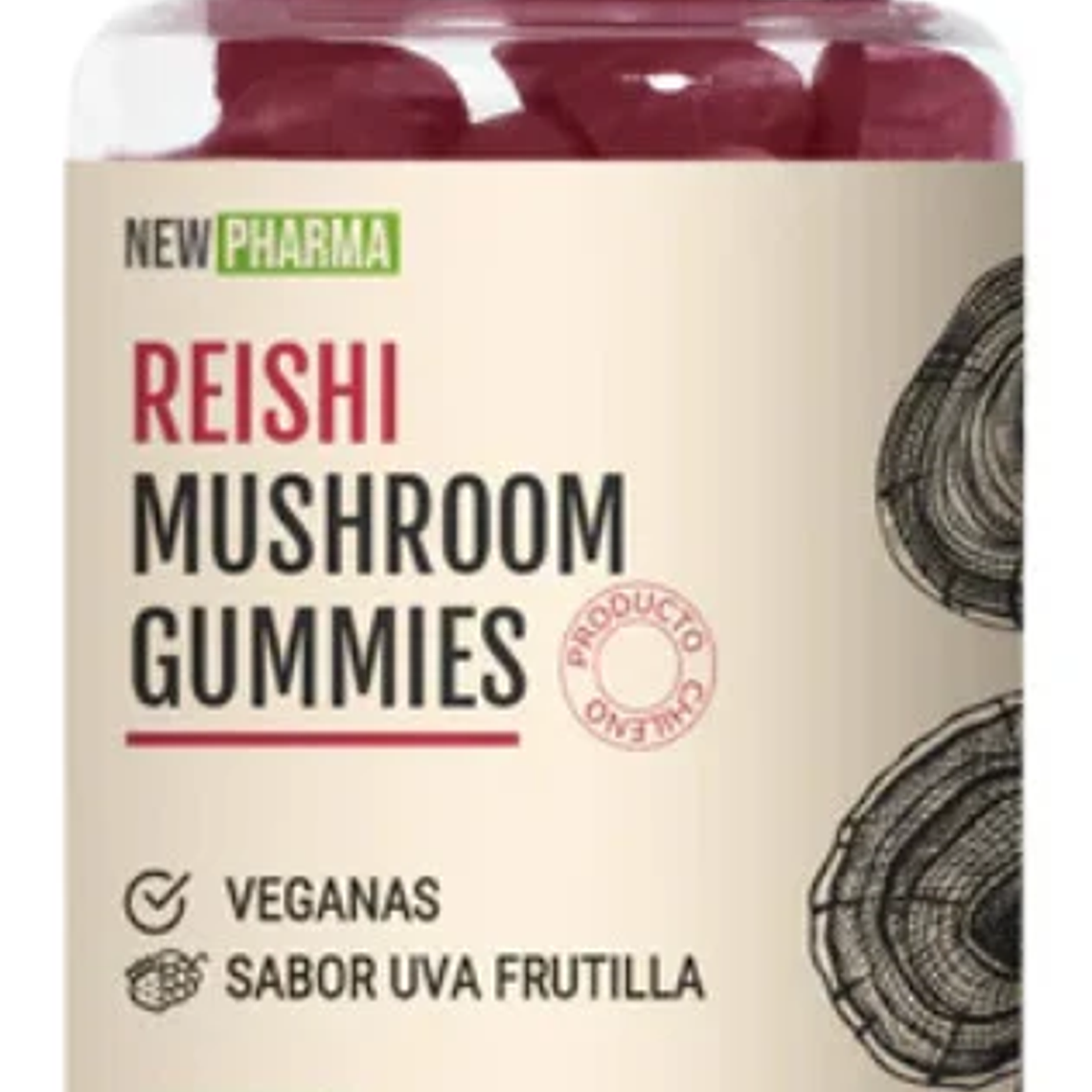 NewPharma Reishi en Gomitas 1